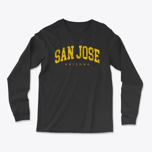 San Jose Arizona Urban Vibe Light Soft Long Sleeve T-Shirt