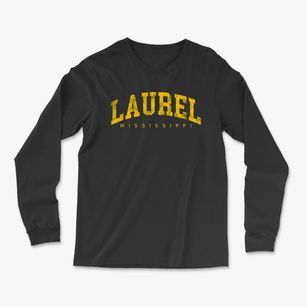 Laurel Mississippi Urban Vibe Light Soft Long Sleeve T-Shirt