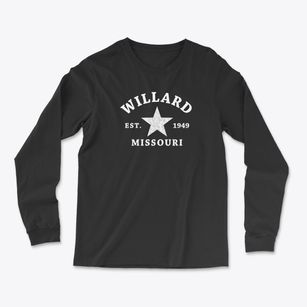 Willard Missouri Star Light Soft Long Sleeve T-Shirt