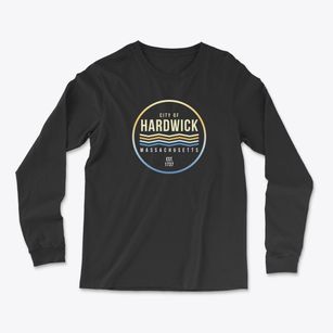 Hardwick Massachusetts Color Fade Light Soft Long Sleeve T-Shirt