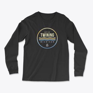 Twining Michigan Color Fade Light Soft Long Sleeve T-Shirt
