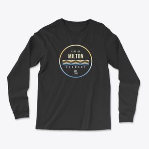 Milton Vermont Color Fade Light Soft Long Sleeve T-Shirt