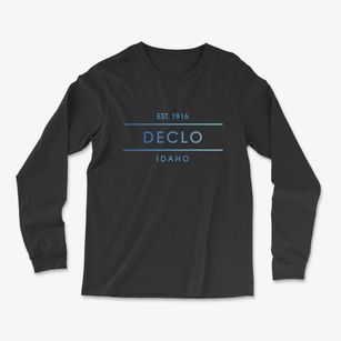 Declo Idaho Horizon Light Soft Long Sleeve T-Shirt