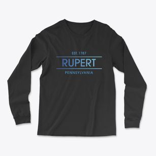 Rupert Pennsylvania Horizon Light Soft Long Sleeve T-Shirt