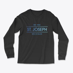 St. Joseph Michigan Horizon Light Soft Long Sleeve T-Shirt