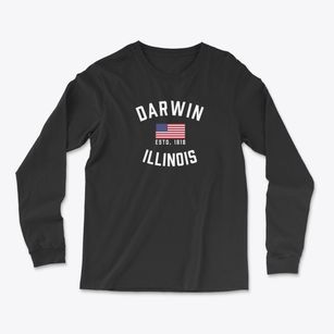 Darwin Illinois Patriot Light Soft Long Sleeve T-Shirt