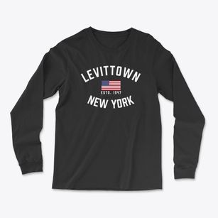 Levittown New York Patriot Light Soft Long Sleeve T-Shirt
