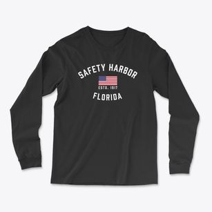 Safety Harbor Florida Patriot Light Soft Long Sleeve T-Shirt