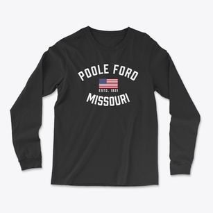 Poole Ford Missouri Patriot Light Soft Long Sleeve T-Shirt