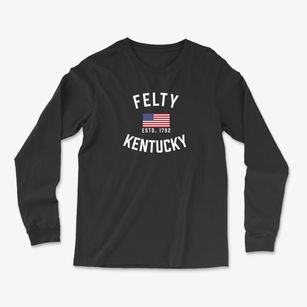 Felty Kentucky Patriot Light Soft Long Sleeve T-Shirt