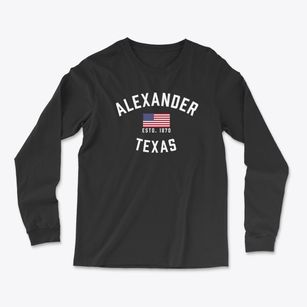Alexander Texas Patriot Light Soft Long Sleeve T-Shirt