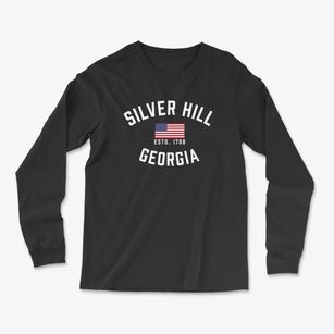 Silver Hill Georgia Patriot Light Soft Long Sleeve T-Shirt