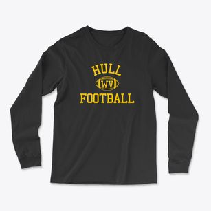 Hull West Virginia Football Light Soft Long Sleeve T-Shirt