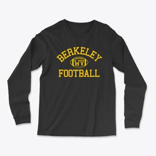 Berkeley West Virginia Football Light Soft Long Sleeve T-Shirt
