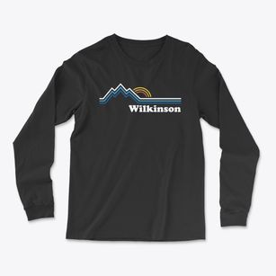 Wilkinson North Carolina Mountain View Light Soft Long Sleeve T-Shirt