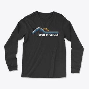Will O Wood Pennsylvania Mountain View Light Soft Long Sleeve T-Shirt