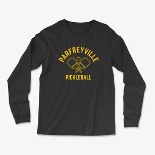 Parfreyville Wisconsin Pickleball Light Soft Long Sleeve T-Shirt