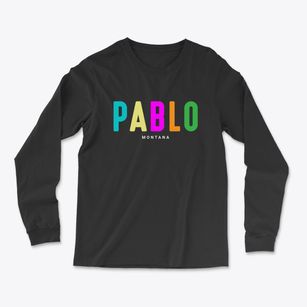Pablo Montana Color Pop Light Soft Long Sleeve T-Shirt