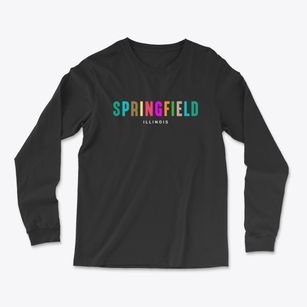 Springfield Illinois Color Pop Light Soft Long Sleeve T-Shirt