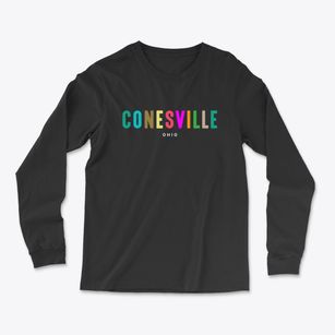 Conesville Ohio Color Pop Light Soft Long Sleeve T-Shirt