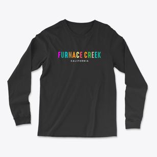 Furnace Creek California Color Pop Light Soft Long Sleeve T-Shirt