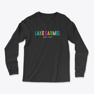 Lake Carmel New York Color Pop Light Soft Long Sleeve T-Shirt