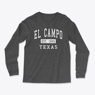 El Campo Texas Classic Established Light Soft Long Sleeve T-Shirt