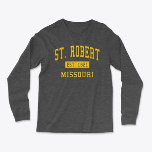 St. Robert Missouri Classic Established Light Soft Long Sleeve T-Shirt
