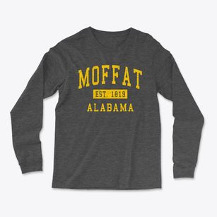 Moffat Alabama Classic Established Light Soft Long Sleeve T-Shirt