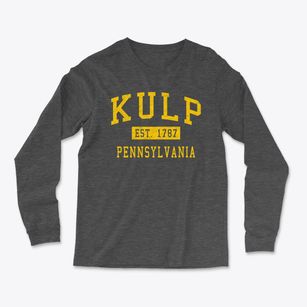Kulp Pennsylvania Classic Established Light Soft Long Sleeve T-Shirt