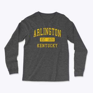 Arlington Kentucky Classic Established Light Soft Long Sleeve T-Shirt