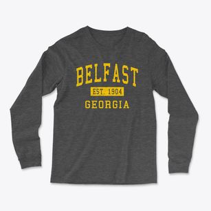 Belfast Georgia Classic Established Light Soft Long Sleeve T-Shirt