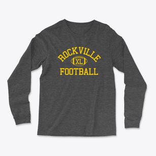 Rockville High School Classic Football Light Soft Long Sleeve T-Shirt
