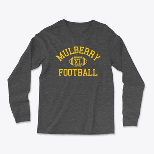 Mulberry Senior High Classic Football Light Soft Long Sleeve T-Shirt