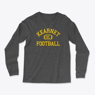 Kearney Intermediate School Classic Football Light Soft Long Sleeve T-Shirt