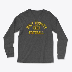 Holt County District 74 School Classic Football Light Soft Long Sleeve T-Shirt