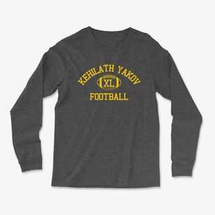 Yeshiva Kehilath Yakov Girls Center Classic Football Light Soft Long Sleeve T-Shirt