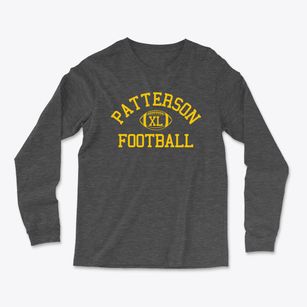 Patterson School Classic Football Light Soft Long Sleeve T-Shirt
