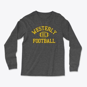 Westerly High School Classic Football Light Soft Long Sleeve T-Shirt