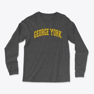 George York School Varsity Arch Light Soft Long Sleeve T-Shirt