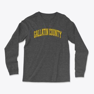 Gallatin County Upper School Varsity Arch Light Soft Long Sleeve T-Shirt