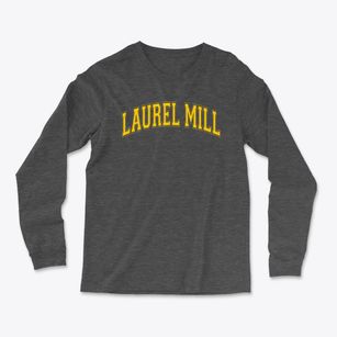 Laurel Mill Accelerated Elementary Varsity Arch Light Soft Long Sleeve T-Shirt