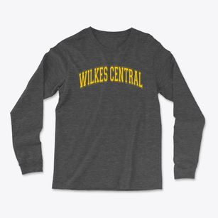 Wilkes Central High School Varsity Arch Light Soft Long Sleeve T-Shirt