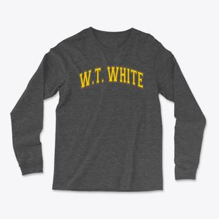 W.t. White High School Varsity Arch Light Soft Long Sleeve T-Shirt