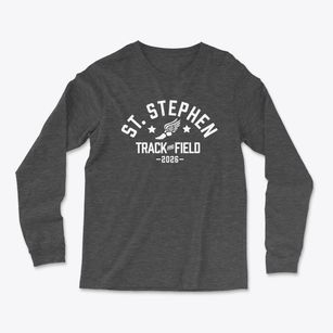 St Stephen Parish Track and Field Light Soft Long Sleeve T-Shirt