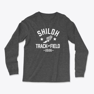 Shiloh High School Track and Field Light Soft Long Sleeve T-Shirt