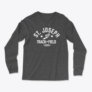 Saint Joseph School Track and Field Light Soft Long Sleeve T-Shirt