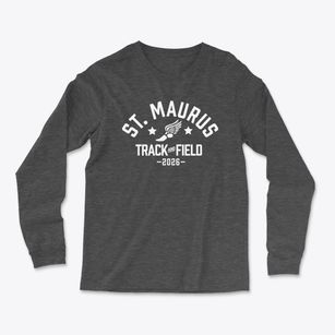 Saint Maurus School Track and Field Light Soft Long Sleeve T-Shirt