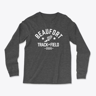 Beaufort Elementary School Track and Field Light Soft Long Sleeve T-Shirt
