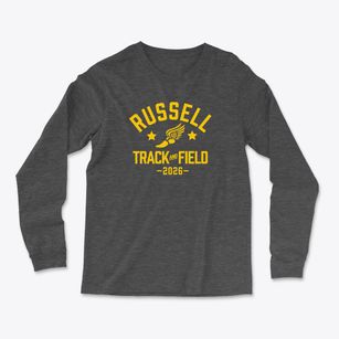 Russell Elementary School Track and Field Light Soft Long Sleeve T-Shirt